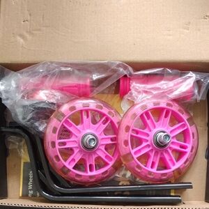 Pink Bike Training Wheels